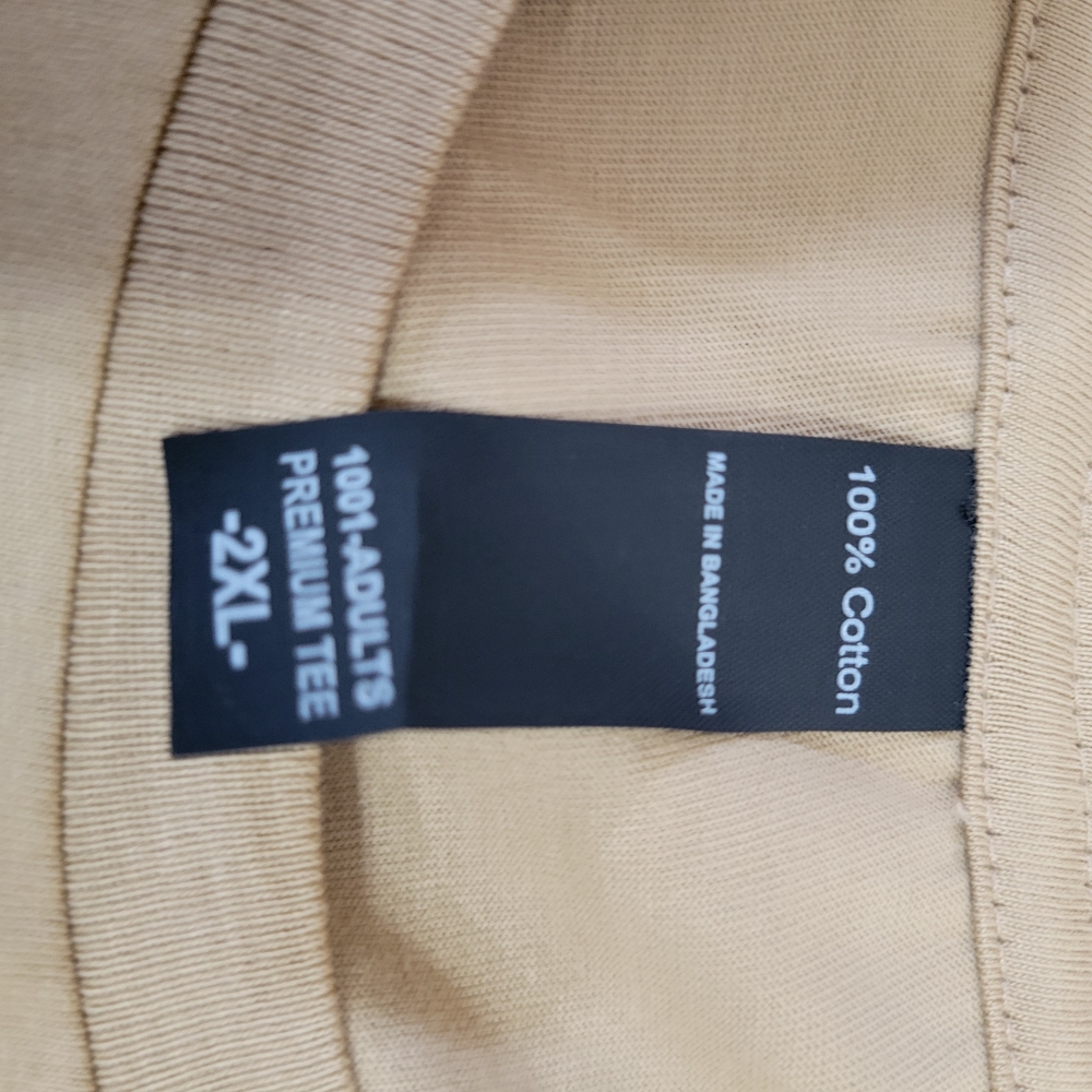 Tan Graphic Short Sleeve Tee - Picture 6 of 10